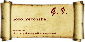 Godó Veronika névjegykártya
